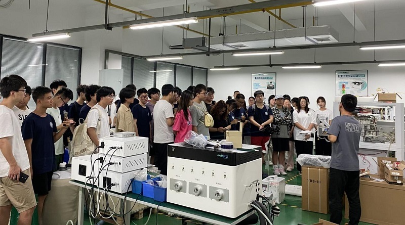 西安建筑科技大學(xué)來(lái)嘉儀通科技參觀交流和研學(xué)活動(dòng)